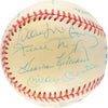 500 Home Run Signed Baseball Mickey Mantle Ted Williams Willie Mays 11 Sigs JSA
