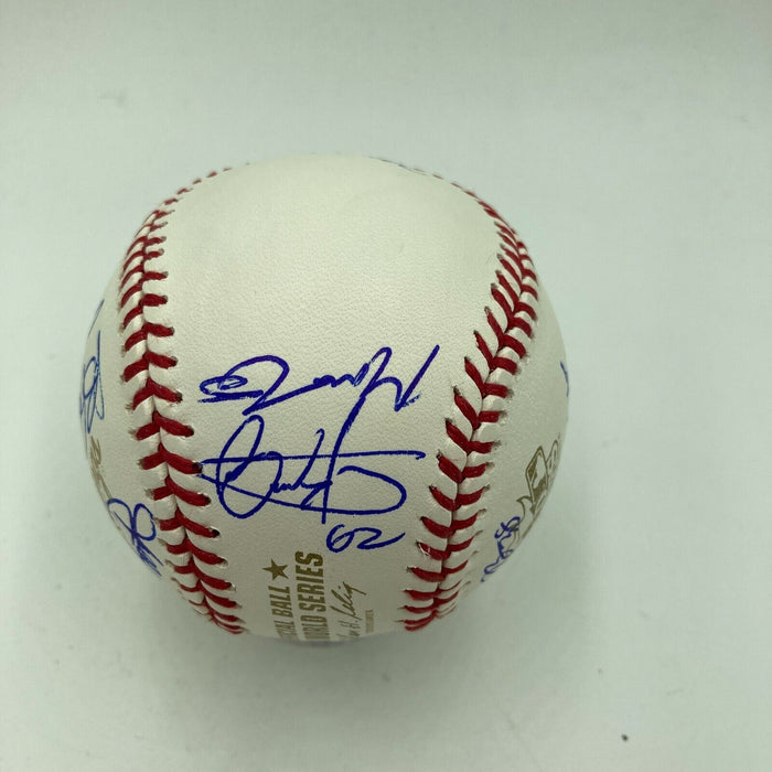 2013 St. Louis Cardinals NL Champs Team Signed World Series Baseball JSA COA