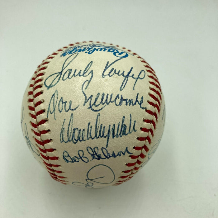 Cy Young Award Winners Signed Baseball Sandy Koufax Tom Seaver 25 Sigs JSA COA