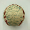1958 San Francisco Giants Team Signed NL Baseball Willie Mays JSA COA