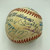 Mickey Mantle Joe DiMaggio Roger Maris Ted Williams Signed Baseball Beckett COA