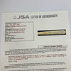 Beautiful Hall Of Fame Multi Signed Baseball Bat 41 Sigs Ted Williams Mays JSA