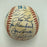 1962 New York Yankees W.S. Champs Team Signed Baseball Mickey Mantle JSA COA