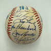 1962 New York Yankees W.S. Champs Team Signed Baseball Mickey Mantle JSA COA