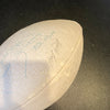 Bronko Nagurski 1983 Hall Of Fame Induction Multi Signed Football 25+ JSA COA