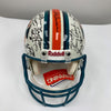 1972 Miami Dolphins Super Bowl Champs Team Signed Full Size Helmet JSA COA