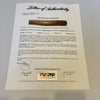 Edd Roush Signed 1928 Game Used Louisville Slugger Baseball Bat PSA DNA COA