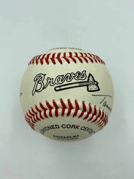 Charlie Trippi Bill Mazeroski Tammie Green Dante Lavelli Signed Baseball JSA