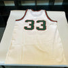 Kareem Abdul-Jabbar Signed Authentic Rookie Milwaukee Bucks Jersey UDA COA 10/33