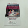 Bill Buckner & Mookie Wilson Signed 1986 World Series Baseball JSA COA