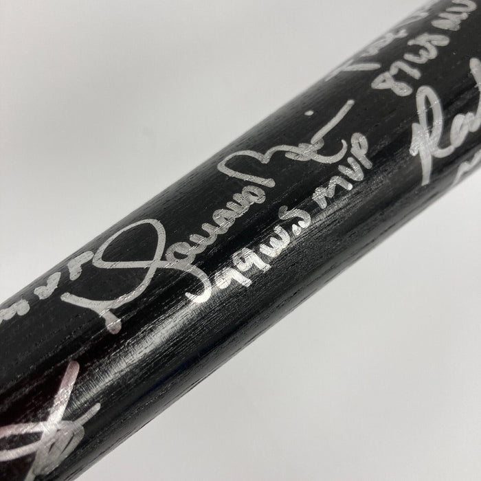 Beautiful World Series MVP's Multi Signed Baseball Bat 40 Sigs Beckett COA