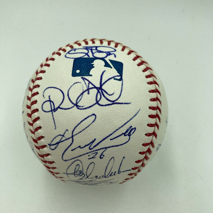 2012 New York Yankees Team Signed Baseball Derek Jeter Mariano Rivera PSA DNA