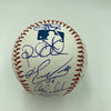 2012 New York Yankees Team Signed Baseball Derek Jeter Mariano Rivera PSA DNA