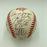 1998 New York Yankees World Series Champs Team Signed Baseball Derek Jeter JSA