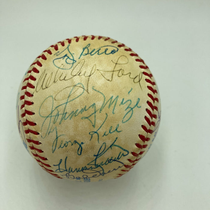 Mickey Mantle Joe DiMaggio Roger Maris Ted Williams Signed Baseball Beckett COA