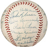 Jackie Robinson 1954 Brooklyn Dodgers Team Signed Baseball PSA DNA