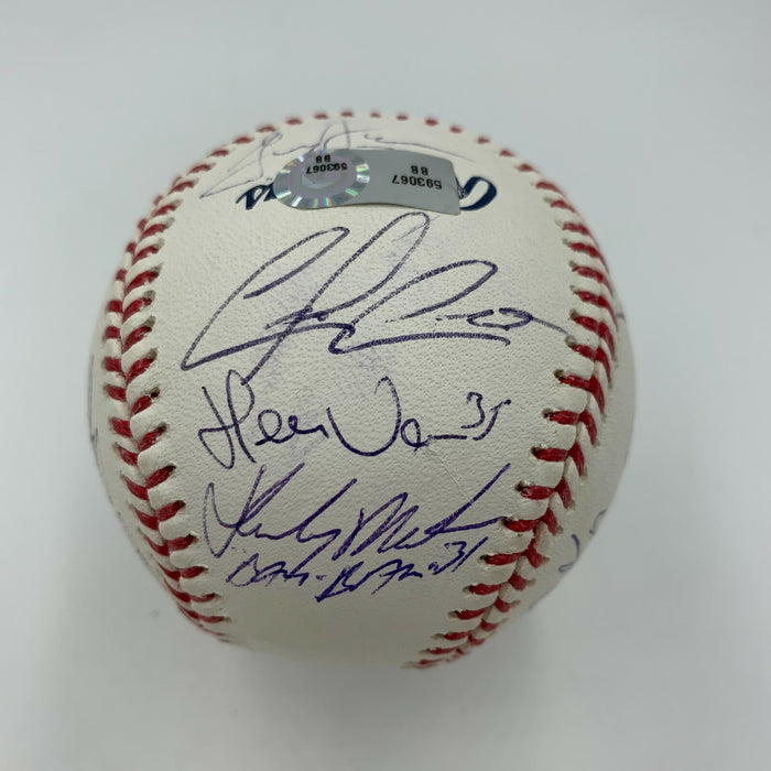 Joe Votto Pre Rookie 2007 Futures All Star Game Team Signed Baseball MLB