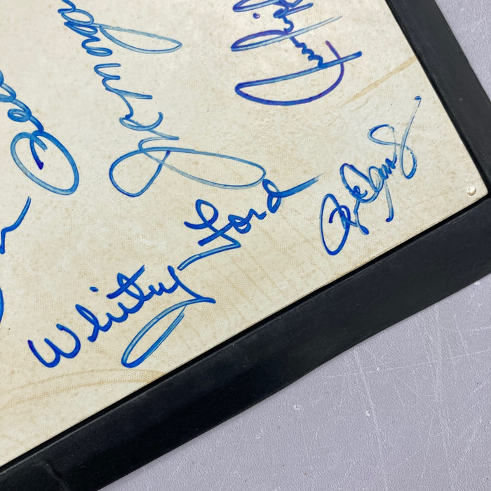Nolan Ryan Roger Clemens Johnny Bench Mike Schmidt HOF Signed Home Plate JSA