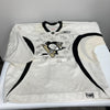 Sidney Crosby Rookie 2005-06 Pittsburgh Penguins Team Signed Game Jersey JSA COA