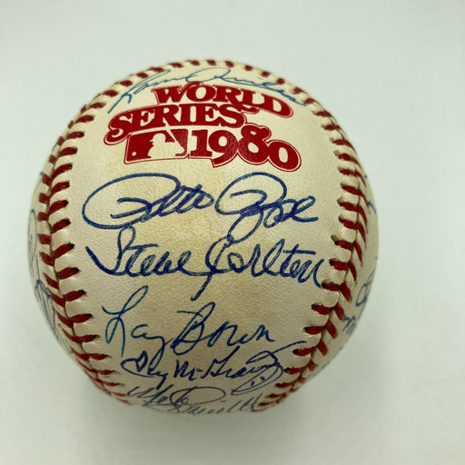 1980 Philadelphia Phillies World Series Champs Team Signed W.S. Baseball JSA COA