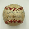 1946 Boston Red Sox AL Champs Team Signed Baseball Ted Williams JSA COA