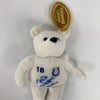 Salvino's Bammers #18 Peyton Manning Signed Indianapolis Colts Beanie Bear JSA