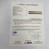 Beautiful Hall Of Fame Multi Signed Baseball Bat 41 Sigs Ted Williams Mays JSA