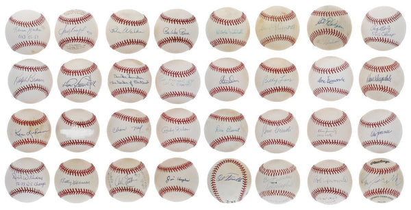 1956 Brooklyn Dodgers Team Signed Baseball Collection 31 Balls PSA JSA COA
