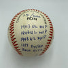 Beautiful Stan Musial Signed Heavily Inscribed Career STAT Baseball RJ COA