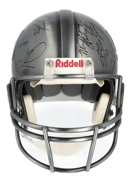 2007 New York Giants Super Bowl Champs Team Signed Full Size Helmet Steiner COA