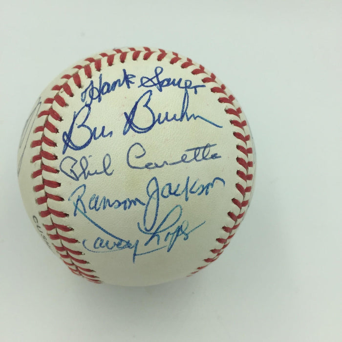 Chicago Cubs Hall Of Fame & Legends Signed Baseball 16 Sigs Ernie Banks PSA DNA