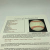 Willie Mays Hank Aaron Stan Musial 3,000 Hit Club Signed Baseball 8 Sigs JSA COA
