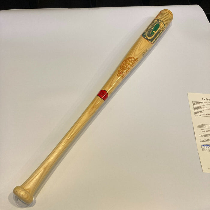 Willie Mays Bobby Thomson Shot Heard Round The World Multi Signed Bat JSA COA