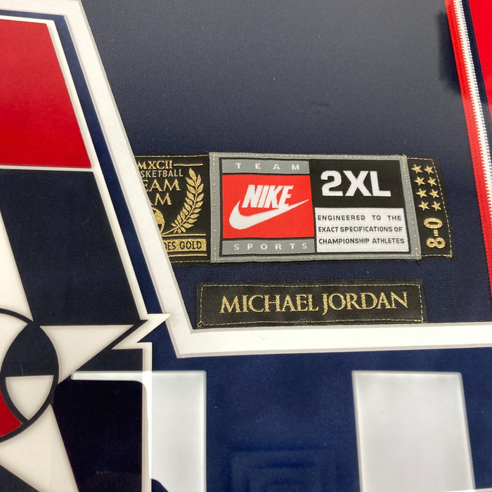 Michael Jordan Signed 1992 Team USA Dream Team Olympics Nike Jersey UDA PSA BAS