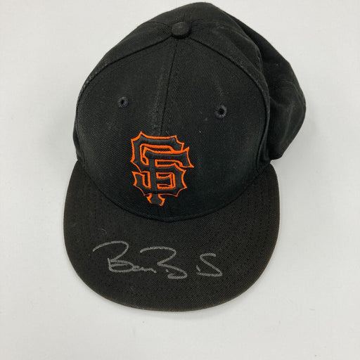 Barry Bonds Signed San Francisco Giants Hat Cap PSA DNA Sticker