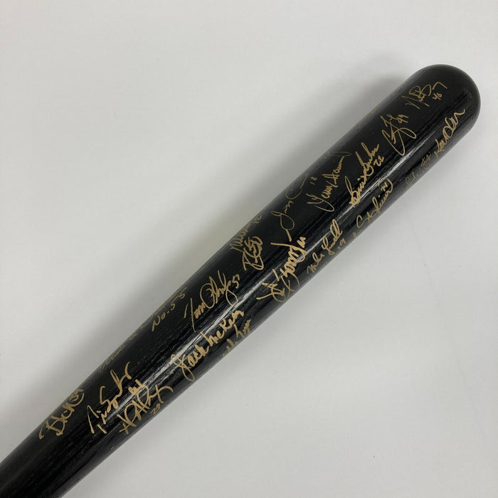 2003 Florida Marlins World Series Champs Team Signed W.S. Bat JSA & Fanatics LOA
