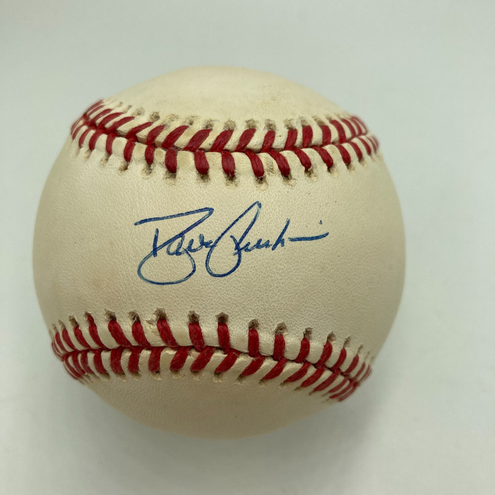 David Justice Signed Official National League Baseball