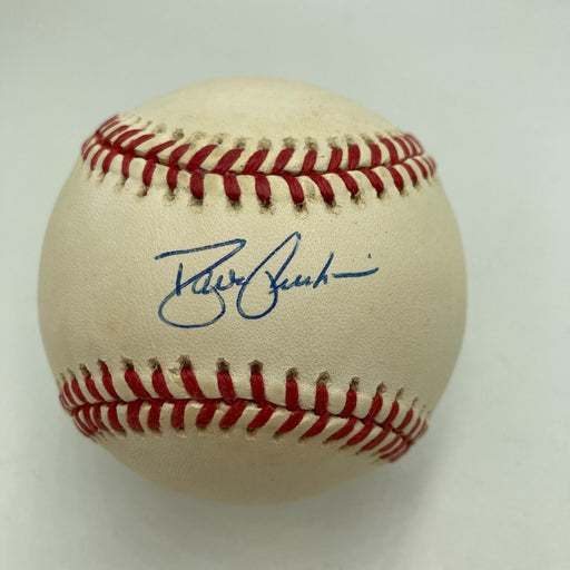 David Justice Signed Official National League Baseball