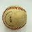 1986 Baseball Hall Of Fame Veterans Committee Signed Baseball With Ted Williams