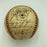 Honus Wagner Sweet Spot 1949 Pittsburgh Pirates Team Signed Baseball JSA COA