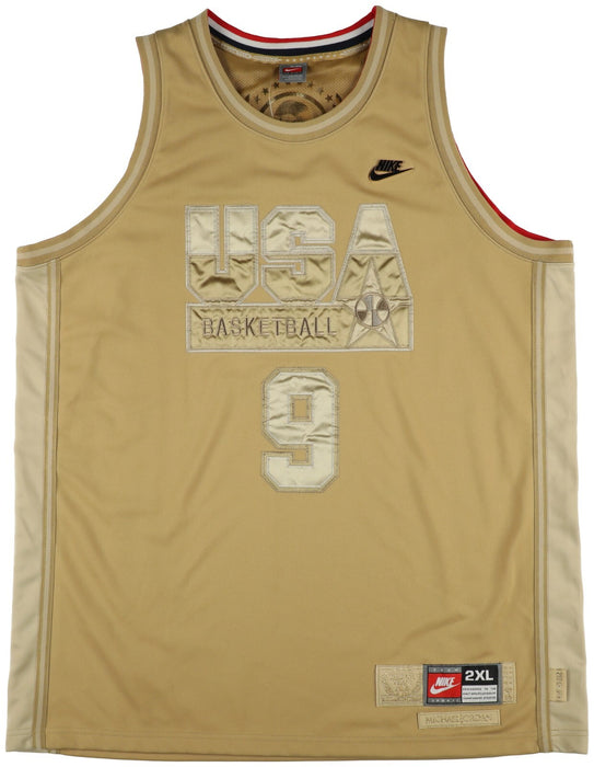 Michael Jordan Signed 1992 Team USA Dream Team Olympics Nike Jersey JSA & UDA