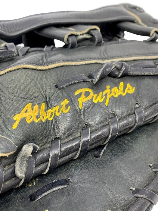 The Finest Albert Pujols 2001 Rookie Game Used Signed Baseball Glove PSA DNA