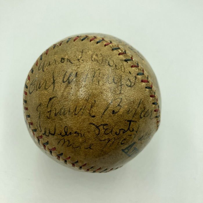 Babe Ruth 1922 New York Yankees AL Champs Team Signed Baseball JSA COA