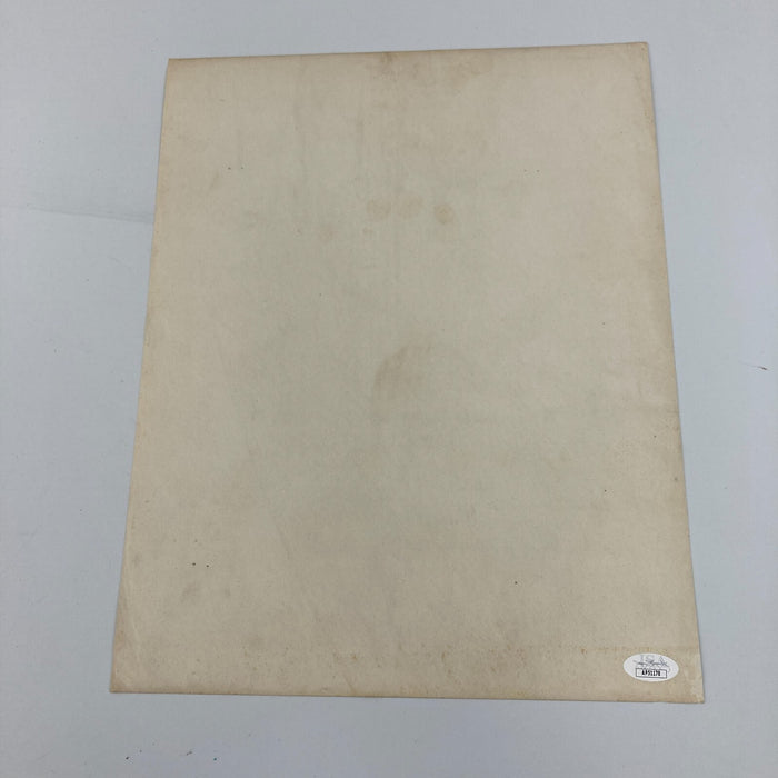 Jack Dempsey Signed Vintage 1930's 11x14 Photo JSA COA Boxing