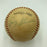 Rare George Snuffy Stirnweiss Single Signed Baseball Beckett COA