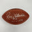 Beautiful Ray Nitschke #66 Hall Of Fame 1978 Signed NFL Game Football Beckett