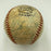 Hank Aaron 1960 Milwaukee Braves Team Signed Baseball JSA COA