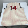 Pete Rose 1963 NL ROY Signed Mitchell & Ness Cincinnati Reds Jersey JSA COA