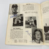 1956 New York Yankees World Series Champs Team Signed Yearbook Mickey Mantle JSA