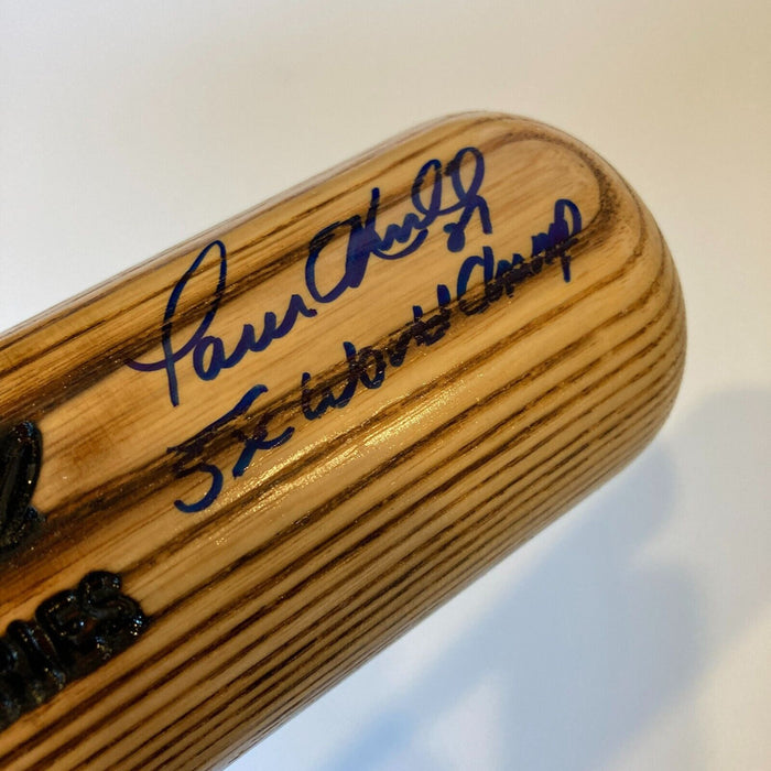Paul O'neill 5X World Series Champ Signed World Series Game Model Bat JSA COA
